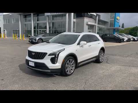 2021 Cadillac XT4 AWD 4dr Premium Luxury in White for sale at Royal Chevrolet in Mono, ON