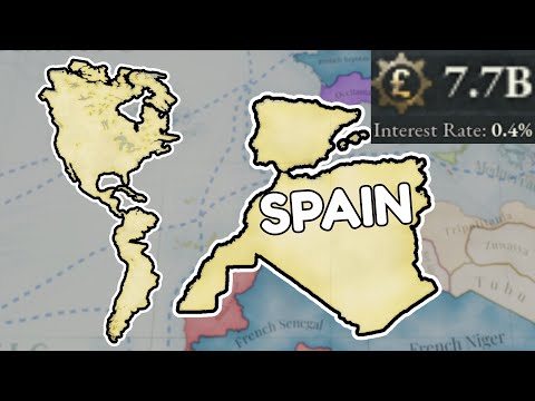 I used the perfect company setup and 0% interest rate to make spain RICH in victoria 3