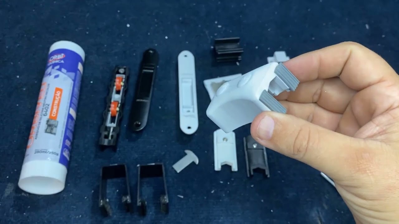 Como montar janela Linha Gold 2 folhas