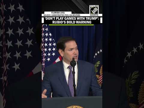 ‘When he says, he means it’: Marco Rubio’s bold warning as Trump launches raid on Venezuela