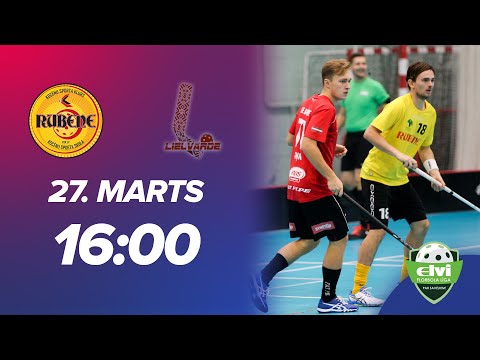 🎥 ELVI florbola līga: Rubene - Lielvārde/FatPipe (1/2 F, 2. spēle) (27.03.2022)