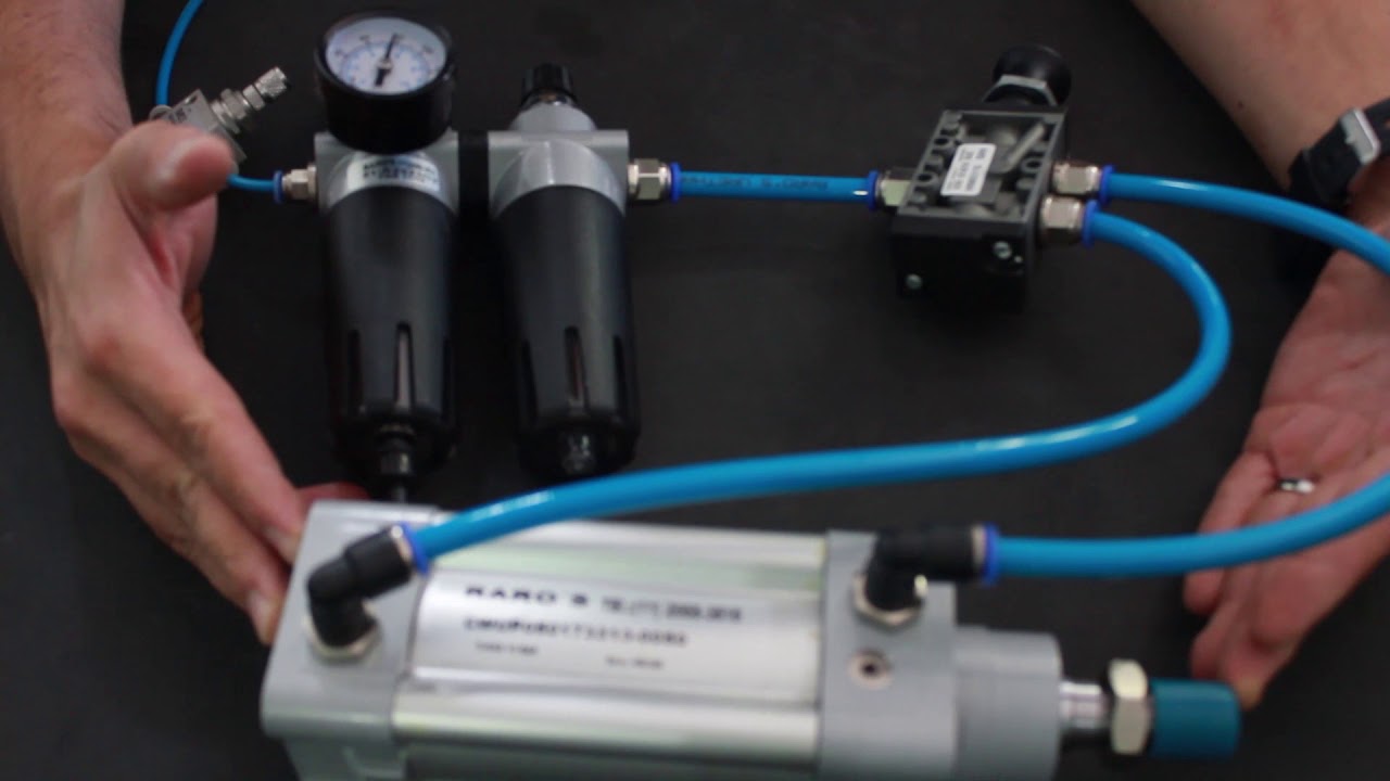 Cilindro pneumático perdendo  velocidade e força