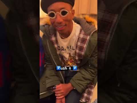 Gunna pushing 🅿️ with pusha T, Pharrell and nigo at Paris fashion week