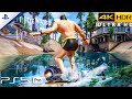 Fortnite PS5 Pro 4K 120FPS HDR Gameplay Skin Beach Bod Batman