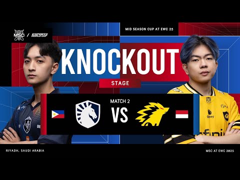 Team Liquid vs ONIC | DAY 8 |  MSC at EWC 25 |  Semifinal