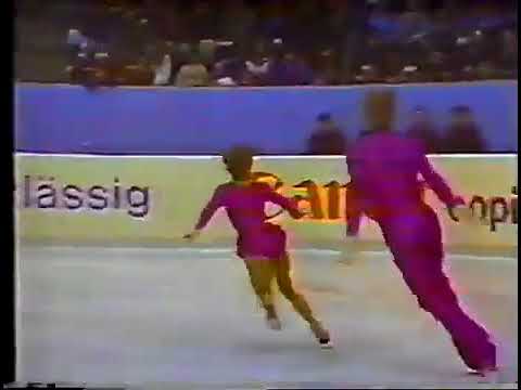 Barbara Underhill and Paul Martini - World Championships 1983. SP.