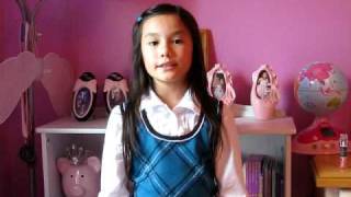 Lisa's SCA  4th grade Vice President Winning Speech