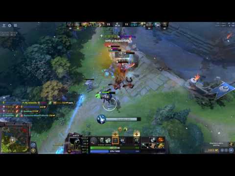 DOTA 2 Rubick steals Storm Maiden's ULT