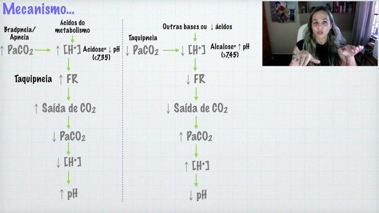 Regulação do pH pelo Sistema Respiratório - Parte 2