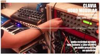 Video thumbnail for CLAVIA NORD MODULAR RACK G1 Test Demo by Rob World