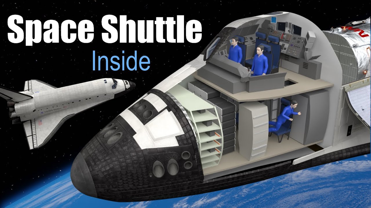Do space shuttles carry equipment?