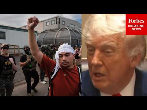 'These People Are Fake—They're All Paid For': Trump Reacts To Protests At New Jersey ICE Facility