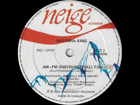 Natasha King - AM-FM (Instrumental) (1983)