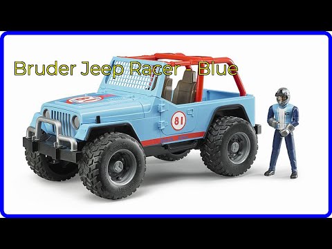 REVIEW (2025): Bruder Jeep Racer - Blue. First Look.