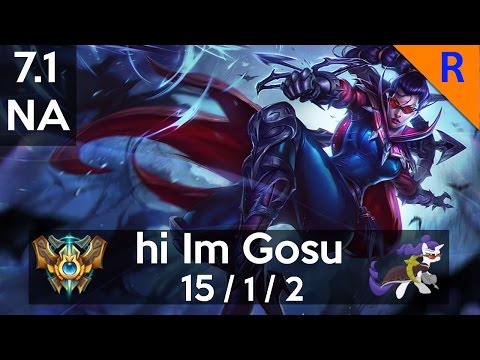 7.1 hi Im Gosu as Vayne vs Ezreal (gameplay)