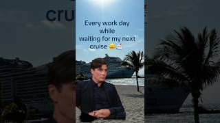 Working when all you can think about is your next cruise…#cruiselife #cruiseaddict #vacay #pto