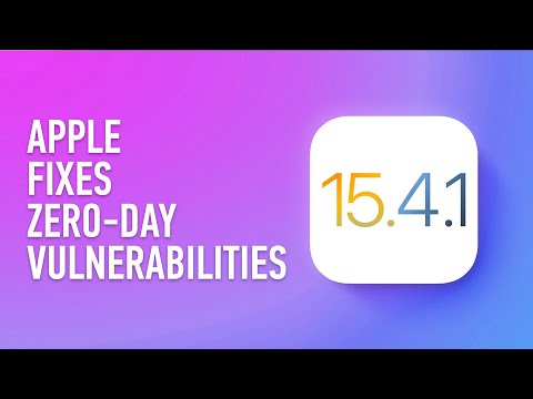 Apple fixes zero day vulnerabilities in iOS 15.4.1 and macOS 12.3.1