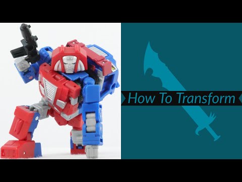 How To Transform: Transformers Legacy United G1 Universe Deluxe Class Gears