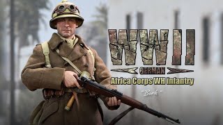 Figurka Burk - WWII German Afrika Korps WH Infantry