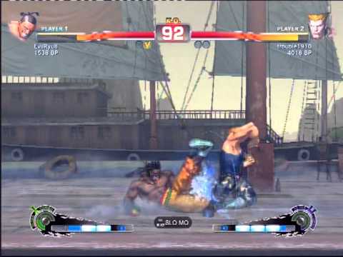 SSF4 - Dee Jay (EvilRyu8) Vs Guile [Ranked Match 23]