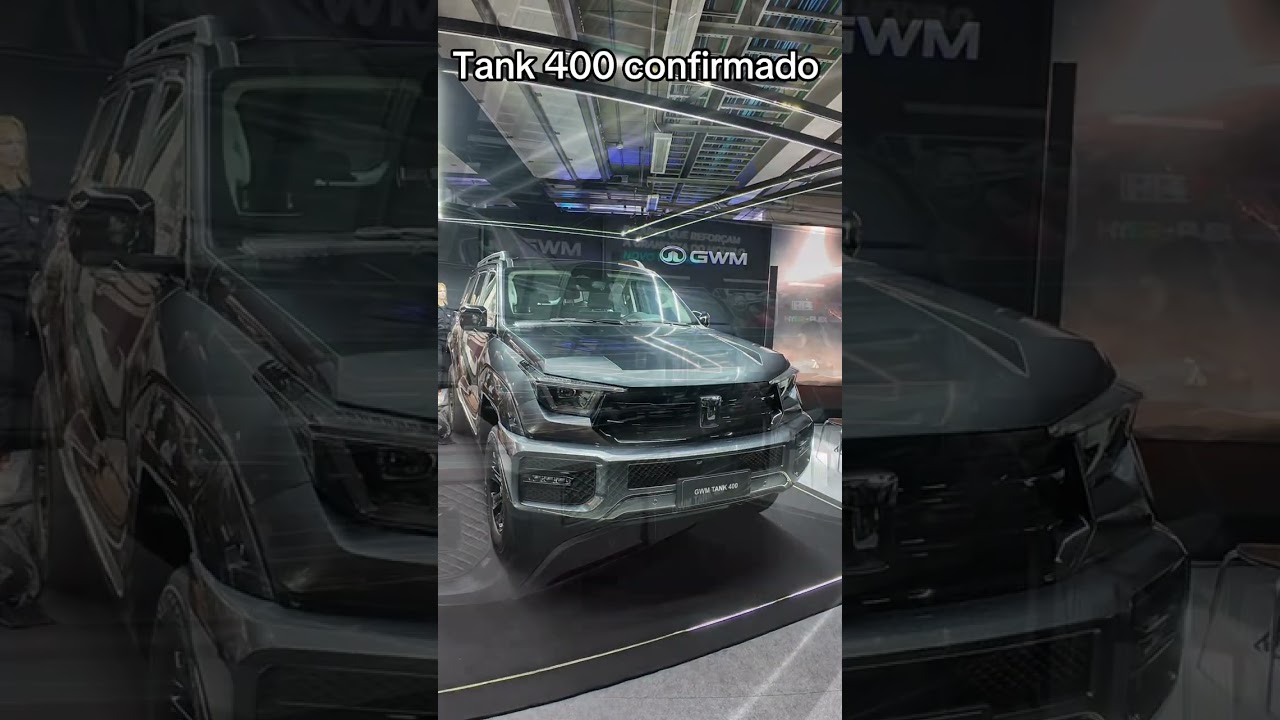 GWM TANK 400 é confirmado para o Brasil. Na China tem motor 2.0 turbo com elétrico de 421cv e 4x4