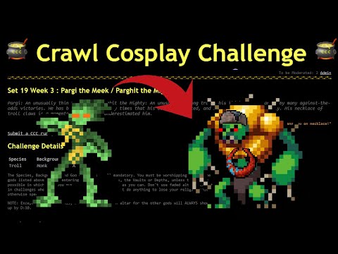 DCSS Crawl Cosplay Challenge - Pargi (TrMo^Zin)
