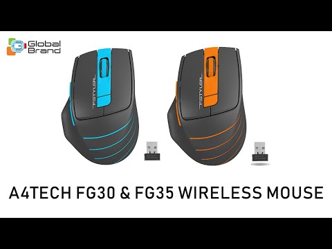 A4Tech FG30 Wireless Black-Orange