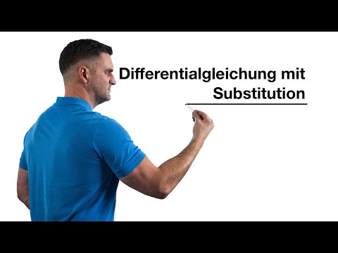 Differential equation with substitution | Math by Daniel Jung