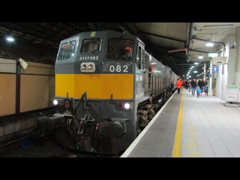 On Board RPSI Cravens Behind 071 Class Loco Number 082 From Maynooth - Clonsilla.