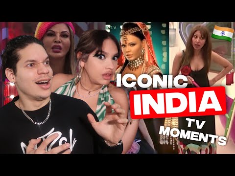 Indian TV is HILARIOUS ! Latinos react to Iconic Indian TV Moments for the first time