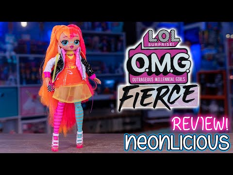 LOL Surprise OMG Nuostabi Neonlicious lėlė 585268 video