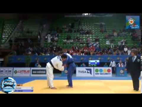 European Judo Championships Juniors Sarajevo 2013 Semifinal -73kg GUGAVA (GEO) - JECMINEK (CZE)