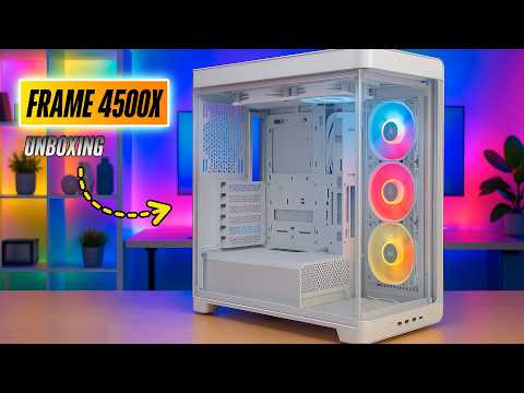Corsair Just Changed PC Cases Forever – FRAME 4500X Unboxing for my next PC Build!
