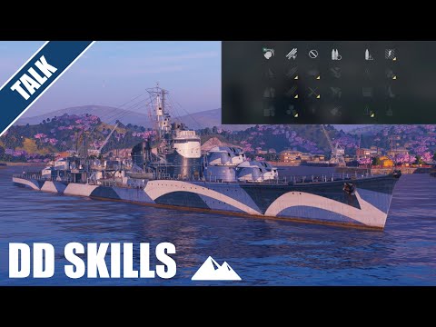 Neue Zerstörer Skillung im Überblick (für Anfänger) - World of Warships | [Info] [Deutsch] [60fps]