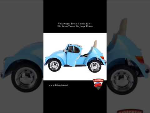 Volkswagen Beetle Classic 12V – Ein Retro-Traum für junge Fahrer #kinderelektroauto #familienzeit