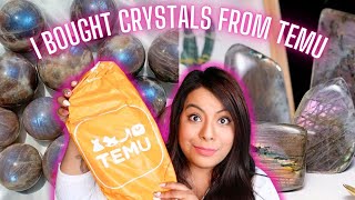 I bought CRYSTALS from Temu, so you don