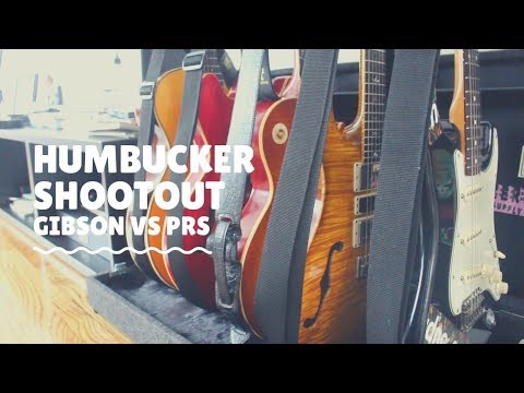 Humbucker Shootout! Prs Super Eagle, Gibson Les Paul, Gibson ES 335!