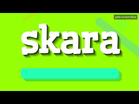 SKARA - How to pronounce it?