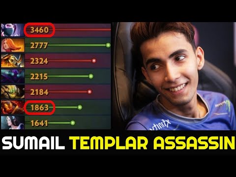 when You meet the King of Mid — SUMAIL Templar Assassin 100% Outplay Ember 7.27 Dota 2