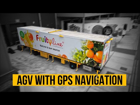 Next-Level Automation: PM400E AGV Moves Heavy Loads with GPS Precision