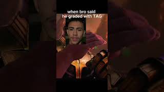 WHEN BRO GRADES WITH TAG #pokemon #pokemontcg #onepiecetcg