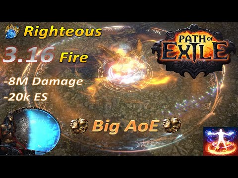 [3.16] The best Righteous Fire build in Path of Exile (Walking Simulator)