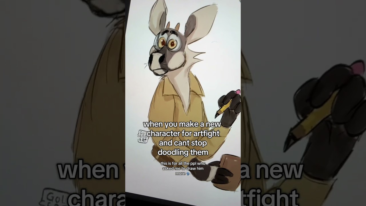 more deerposting #art #furry #furryart #digitalart