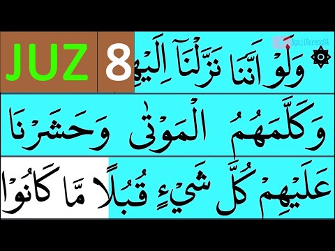 NGAJI QURAN JUZ 8 | TADARUSAN RAMADHAN