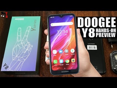 DOOGEE Y8 PREVIEW: $79 Waterdrop & Android 9.0 Smartphone