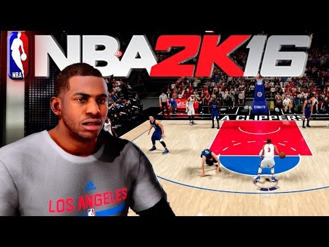 NBA 2K16 - Full 4 Quarters Of Gameplay / Chris Paul Crossover Ankle Breakers