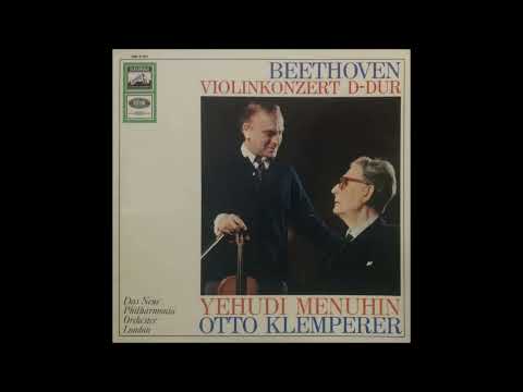 Beethoven：Violin Concerto：Menuhin/Klemperer/New Philharmonia O  '66：Original disc：HQ sound version