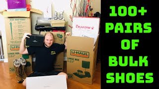 100+ Pairs of BULK wholesale shoes to sell on eBay !