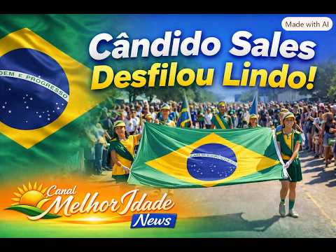 CÂNDIDO SALES DESFILOU LINDO!