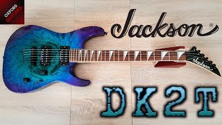 Video thumbnail for Jackson DK2T Dinky Pro Eerie Dess Swirl 2006 Made in Japan guitar close up video demonstration by Oxford Guitars
